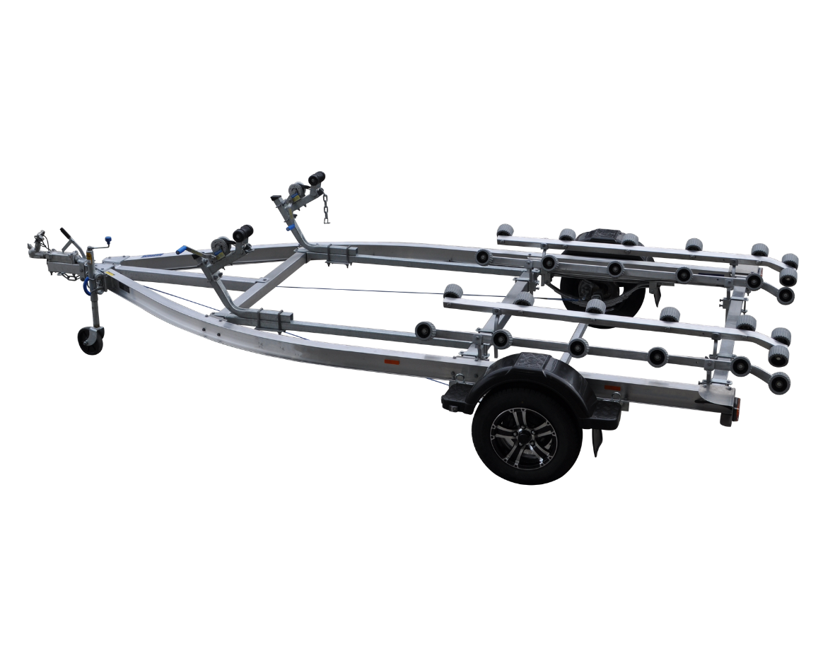 Mechanical Braked Single Axle Trailer