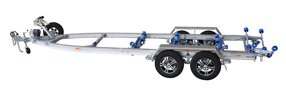 Hydraulic Braked Tandem Axle Trailer